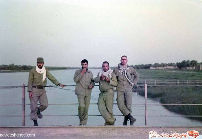 از چپ: هادی میقانی - جواد مرادی - اسداله نظری - جمشید الوندی