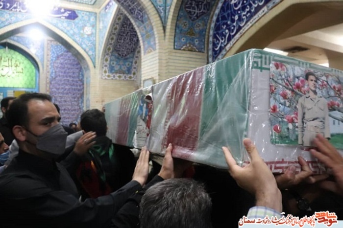 مراسم وداع با شهید والامقام سعید حسنان - گلزار شهدای امامزاده یحیی (ع) سمنان سیزدهم مهرماه ۱۴۰۰
