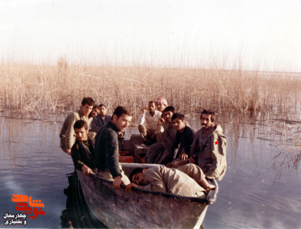 شهید رضا کیانی هرچگانی و همرزمان 