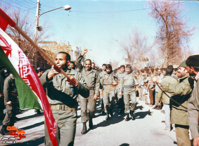 شهید علیار مرادی اشکفتکی و همرزمان 