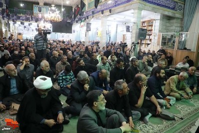مراسم عزاداری شهدای خدمت- چهارم خرداد ۱۴۰۳ مسجدالنبی جهادیه شهرستان سمنان