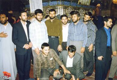از چپ: محمود شریفی - اسمعیل شعبانی- اسمعیل آکلی - علی رضایی - علیرضا حسنی - زهره وندی - علیرضا عبدی - نبی الله غریبی